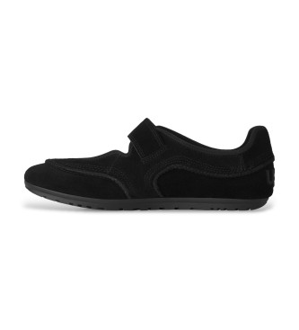 UGG Ballerines Mary Jane en cuir Quill noir