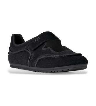 UGG Ballerines Mary Jane en cuir Quill noir