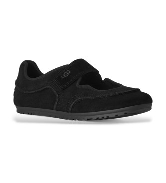 UGG Ballerines Mary Jane en cuir Quill noir
