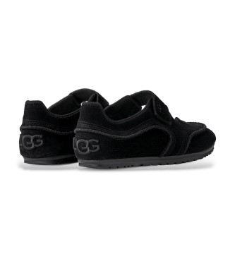 UGG Ballerines Mary Jane en cuir Quill noir