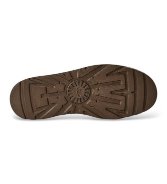 UGG Brown Shep Leather Moccasins