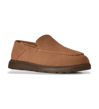UGG Brown Shep Leather Moccasins