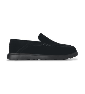 UGG Schwarze Shep Mokassins aus Leder