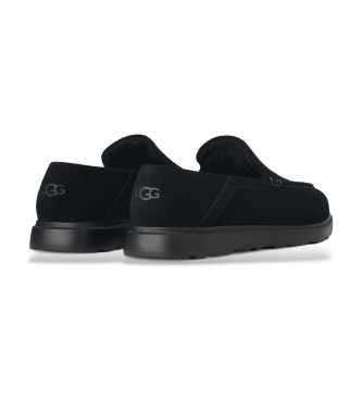 UGG Schwarze Shep Mokassins aus Leder