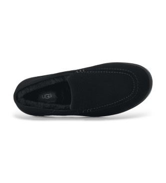 UGG Schwarze Shep Mokassins aus Leder