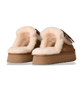 UGG Disquette Heritage Ledersneaker braun