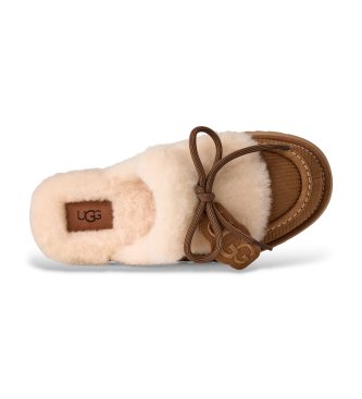 UGG Disquette Heritage Ledersneaker braun