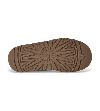 UGG Sapatilhas de Pele Heritage Lace-Up marrom