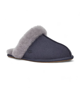 UGG Leather Slippers Scuffette II marine