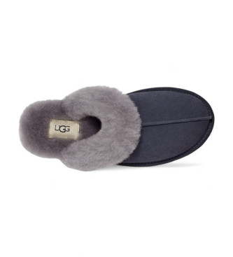 UGG Leather Slippers Scuffette II marine