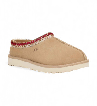 UGG Pantofole in pelle Tasman marrone