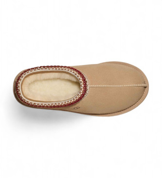 UGG Tasman Leather Slippers brown