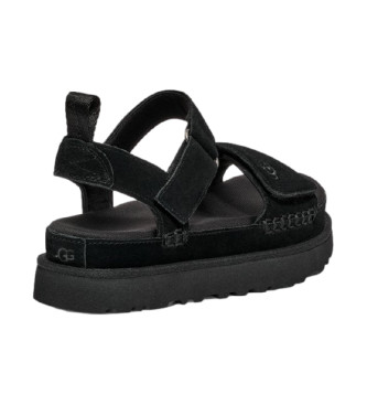 UGG Leather sandals W Goldenstar black