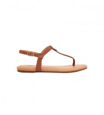 UGG Leather sandals W Madeena brown