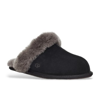 UGG Schuhe aus Leder Scuffette II schwarz