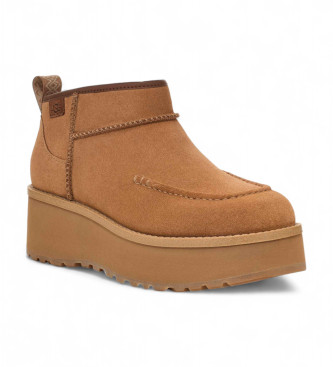 UGG Cityfunc Ultra Mini Booties braun