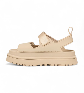 UGG GoldenGlow beige sandaler