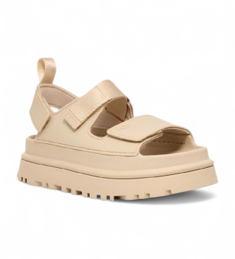 UGG GoldenGlow beige sandaler
