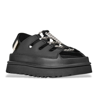 UGG Sandálias de Couro GoldenGlow Toggle preto