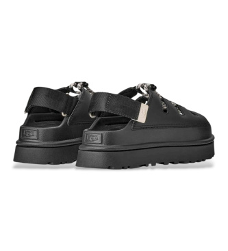 UGG Sandálias de Couro GoldenGlow Toggle preto