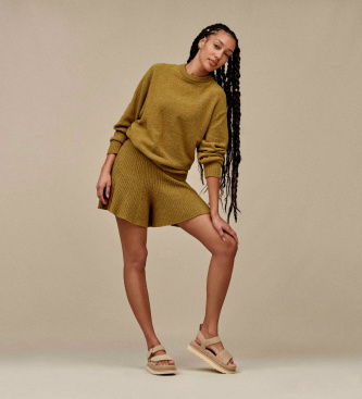UGG Goldenstar beige leather sandals