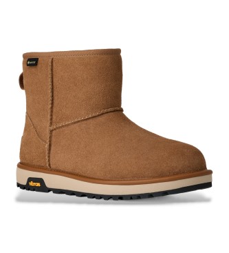 UGG Botines de Piel Classic Mini GTX marrn