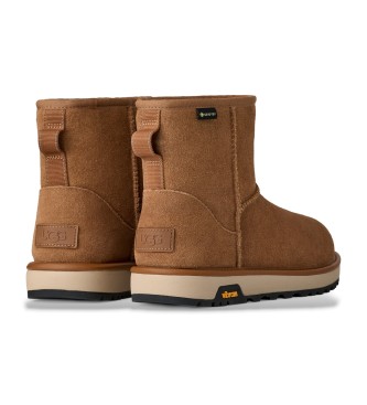 UGG Botines de Piel Classic Mini GTX marrn