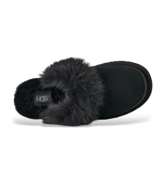 UGG Zapatillas de Piel Disquette Chalet negro