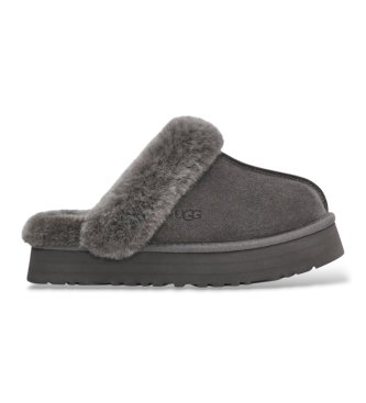 UGG Sapatilhas de pele Disquette cinza marengo