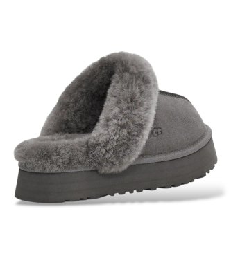 UGG Sapatilhas de pele Disquette cinza marengo
