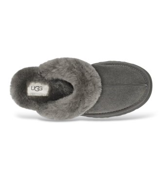 UGG Sapatilhas de pele Disquette cinza marengo