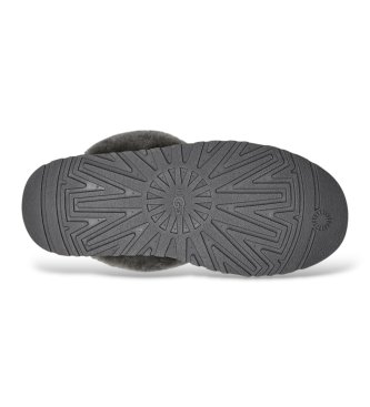 UGG Sapatilhas de pele Disquette cinza marengo