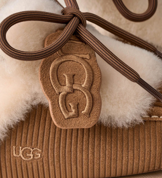 UGG Disquette Heritage Ledersneaker braun