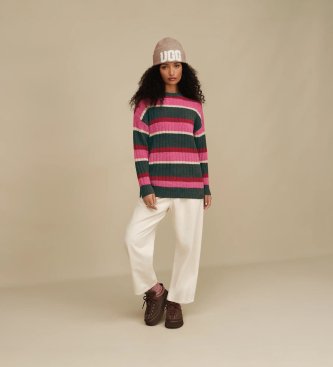 UGG Sapatilhas de pele Heritage Lace-Up castanho escuro