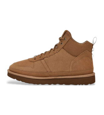 UGG Highland Hi Heritage bruin leren sportschoenen