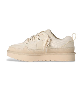 UGG Lo Lowmel Leder Turnschuhe beige