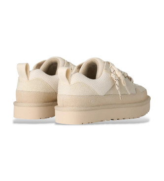 UGG Lo Lowmel Leder Turnschuhe beige