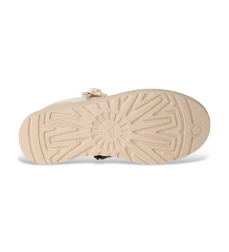UGG Lo Lowmel Leder Turnschuhe beige