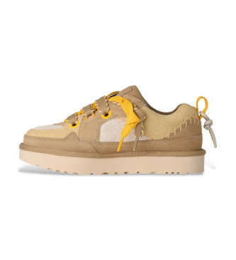 UGG Lo Lowmel Biarritz Lederschuhe braun