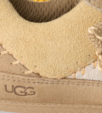 UGG Lo Lowmel Biarritz Lederschuhe braun