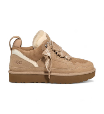 UGG Lowmel Sneakers i lder beige