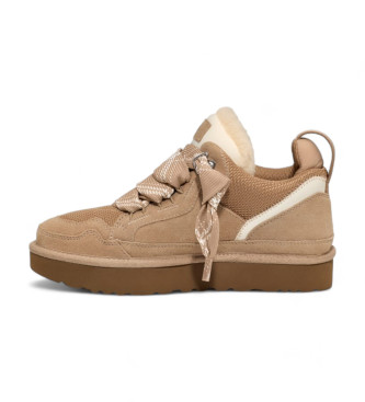 UGG Lowmel Leren Sneakers beige