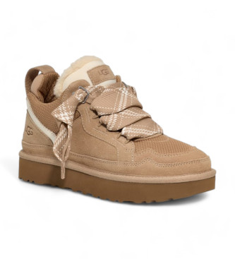 UGG Lowmel Sneakers i lder beige