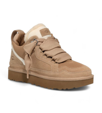 UGG Lowmel Sneakers i lder beige