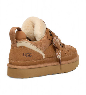 UGG Sapatilhas de couro Lowmel castanhas