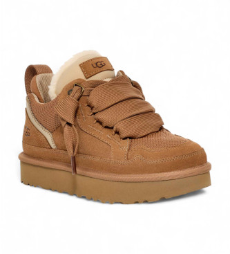 UGG Lowmel Leren Sneakers bruin