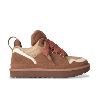 UGG Zapatillas de Piel Lowmel marrn