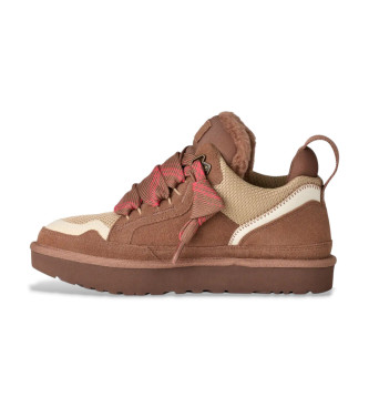 UGG Zapatillas de Piel Lowmel marrn