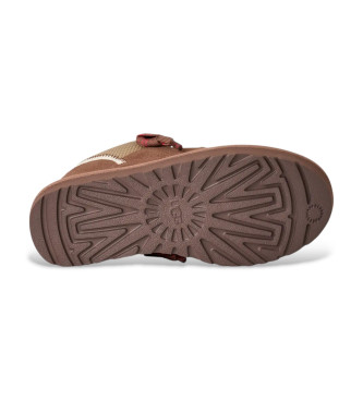 UGG Zapatillas de Piel Lowmel marrn