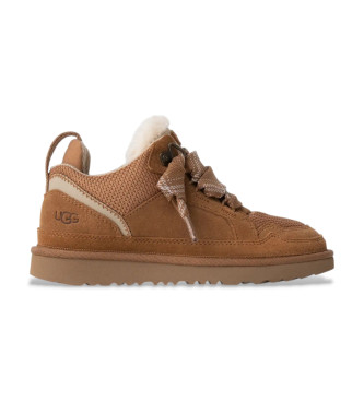 UGG Sneakers Lowmel in pelle marrone